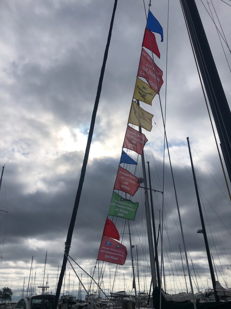 Brag flags were flying in Milwaukee
